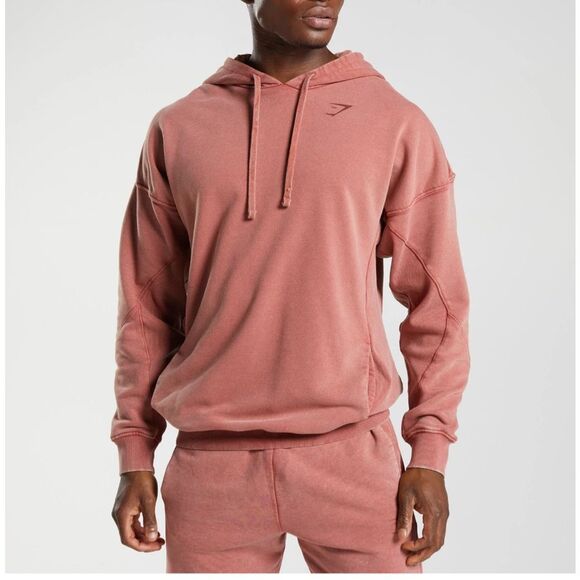 Gymshark Other - Gymshark Power Washed Hoodie Oversized Rose Brown Men’s size XXL Big and Tall